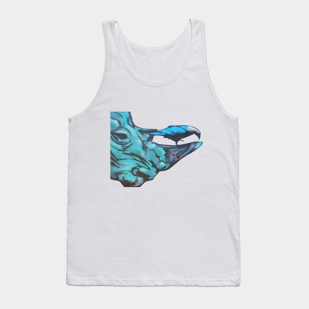 Rhino Tank Top by Sheldon7